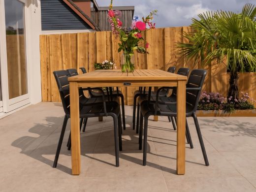 Forza Narni dining tuinstoel stapelbaar
