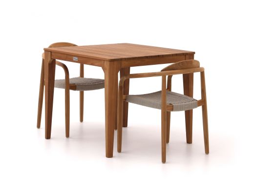 Bellagio Berbaro/Bruca 90cm dining tuinset 3-delig stapelbaar