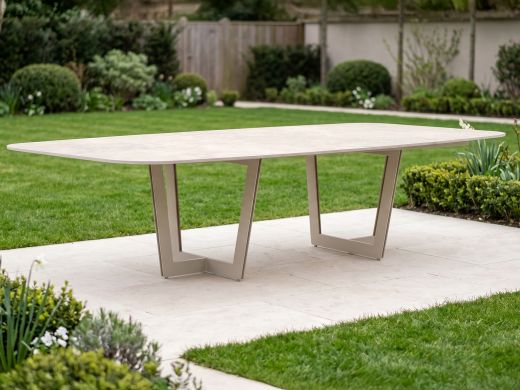 SUNS Palermo low dining tuintafel 280x116x69cm - Sintered stone