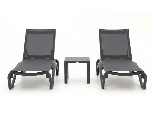 Forza Russi ligbed set 3-delig stapelbaar verstelbaar