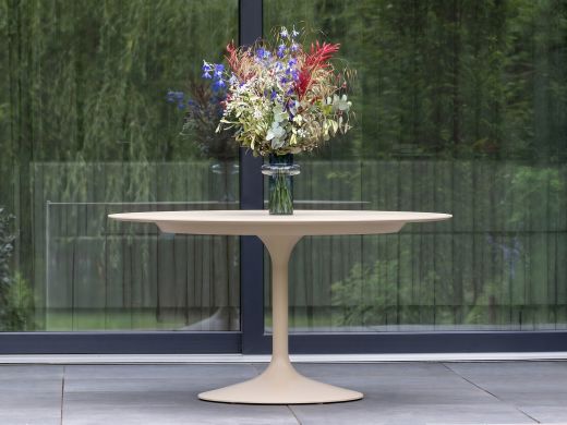 SUNS Nova dining tuintafel ø 120cm (h: 75cm) - Sintered stone