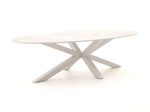 Bellagio Induno Ellips dining tuintafel 280x130cm