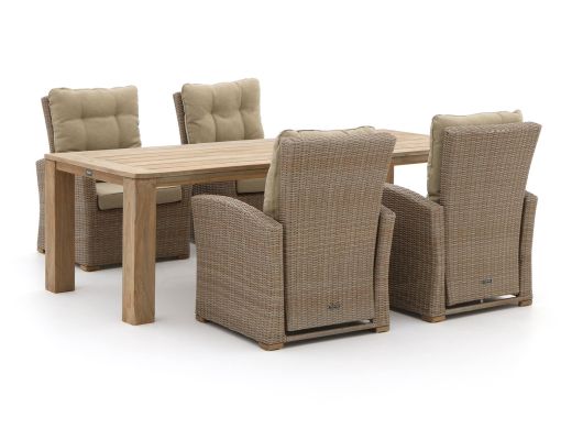 Intenso Mazzano/ROUGH-X 240cm lounge-dining tuinset 5-delig verstelbaar