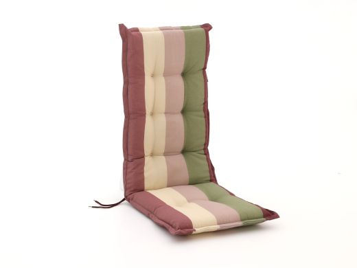 Madison tuinkussens hoge rug 125x50cm
