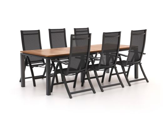 Bellagio Trappeto/Linosa 240cm dining tuinset 7-delig