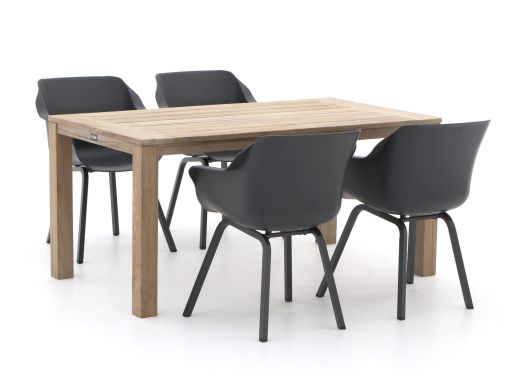 Hartman Sophie Element/ROUGH-S 160cm dining tuinset 5-delig