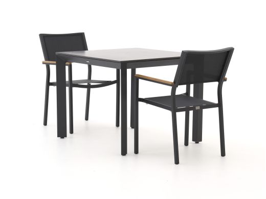 Bellagio Roma/Sestino 90cm dining tuinset 3-delig stapelbaar