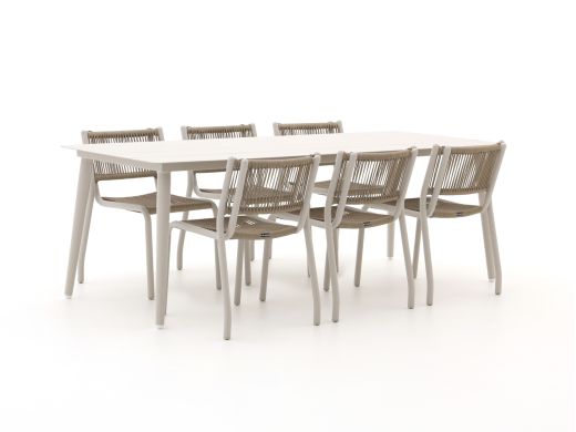 Manifesto Misurina/Sora 220cm dining tuinset 7-delig