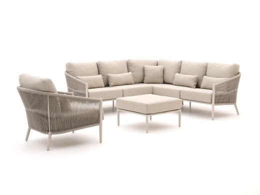 Bellagio Mineo hoek loungeset 5-delig