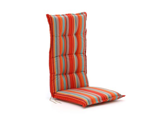Tuinkussen hoge rug 123x50cm