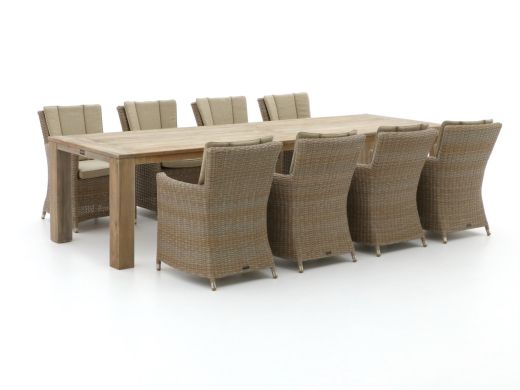 Intenso Adriano/ROUGH-X 320cm dining tuinset 9-delig