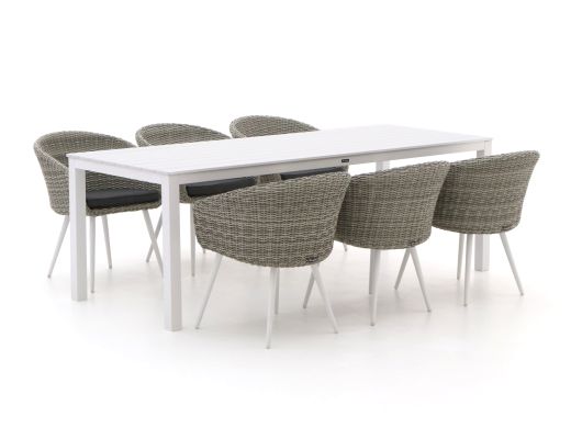 Manifesto Veruno/Menzano 220cm dining tuinset 7-delig