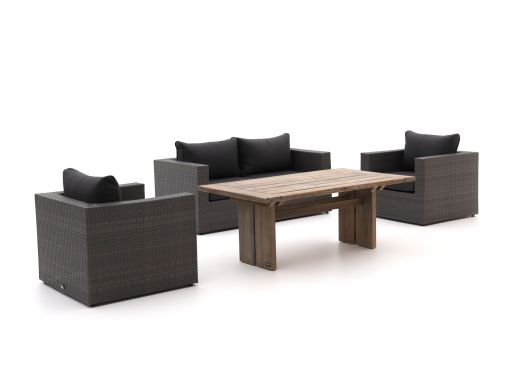 Forza Barolo/ROUGH-L 160cm dining loungeset 4-delig