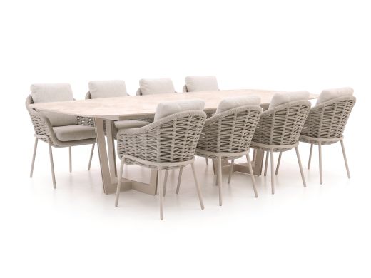 SUNS Casto/Palermo 280cm dining tuinset 9-delig