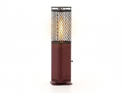 Monti HeatLine Blaze pellet terrasverwarmer 26x26x95cm - Red