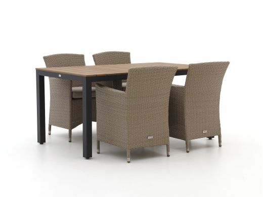 Forza Cecita/Fidenza 160cm dining tuinset 5-delig