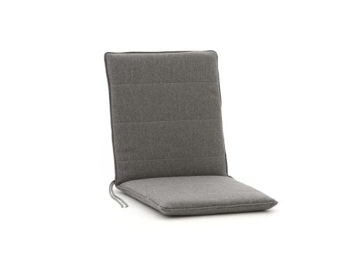 Tuinkussen 83x42cm t.b.v. klapstoel Country/Leeds - Grey Melange