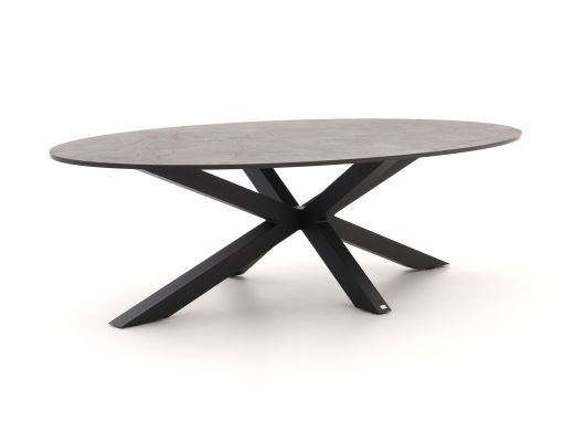 Bellagio Induno Ellips dining tuintafel 280x130cm