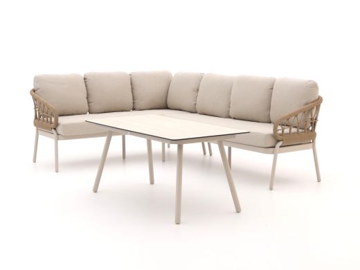 Bellagio Pinerolo dining loungeset 3-delig links