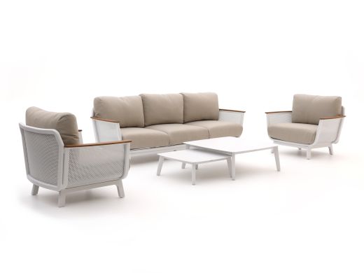 Bellagio Sorico stoel-bank loungeset 5-zits 5-delig