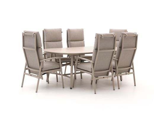 Hartman Flora dining tuinset 7-delig verstelbaar