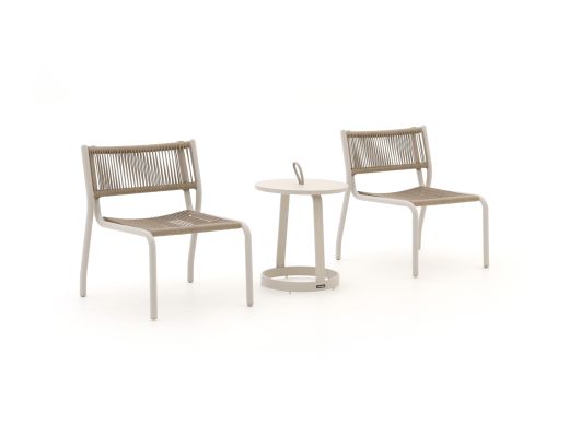 Manifesto Misurina/Salemi lounge balkonset 3-delig stapelbaar