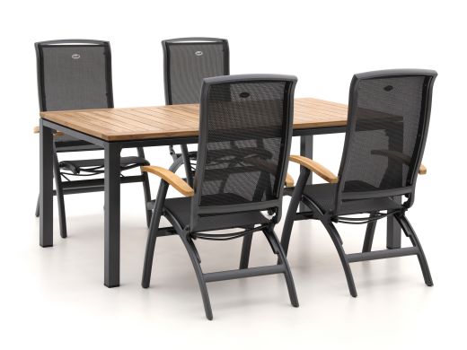 Hartman Da Vinci/Linosa 180cm dining tuinset 5-delig verstelbaar