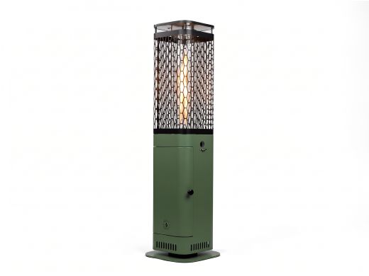 Monti HeatLine Blaze pellet terrasverwarmer 26x26x95cm - Green