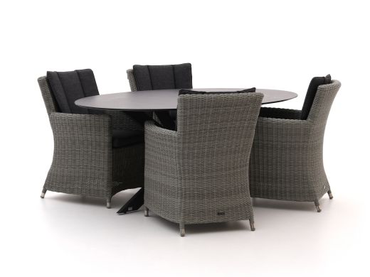 Intenso Adriano/Furato ellips 200cm dining tuinset 5-delig