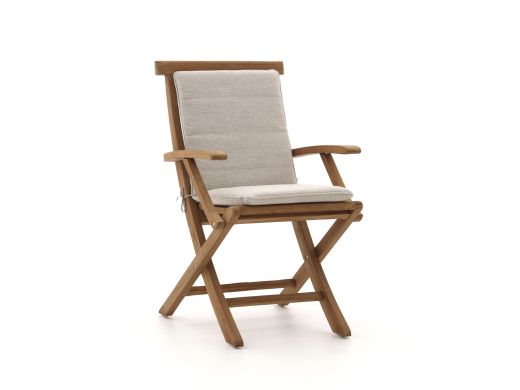 Tuinkussen 83x42cm t.b.v. klapstoel Country/Leeds - Sand Melange