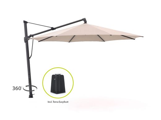 Glatz Sombrano S+ Easy zweefparasol ø 350cm
