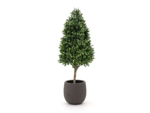 Designplants/Luca Lifestyle Buxus tower kunstplant (h:110cm) met Terreno Balloon bloempot