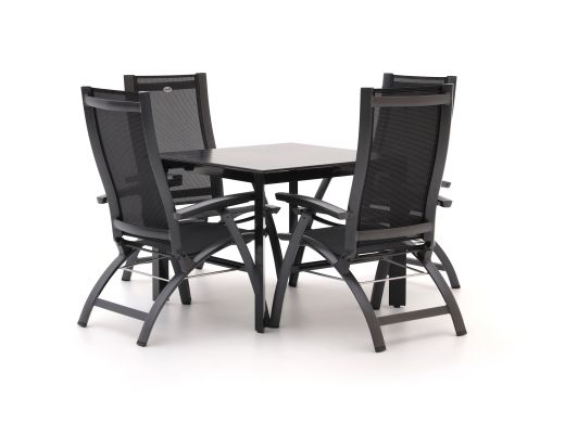 Hartman Primo/Sestino 90cm dining tuinset 5-delig verstelbaar