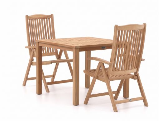 Sunyard Veronica/Liverpool 90cm dining tuinset 3-delig verstelbaar