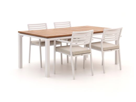 Bellagio Rumo/Linosa 180cm dining tuinset 5-delig stapelbaar