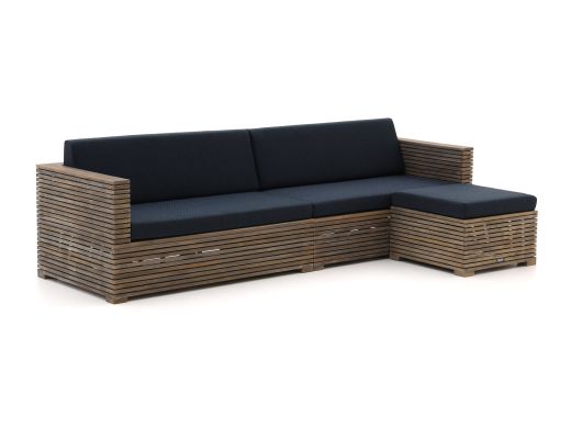 ROUGH-C chaise longue loungeset 3-delig