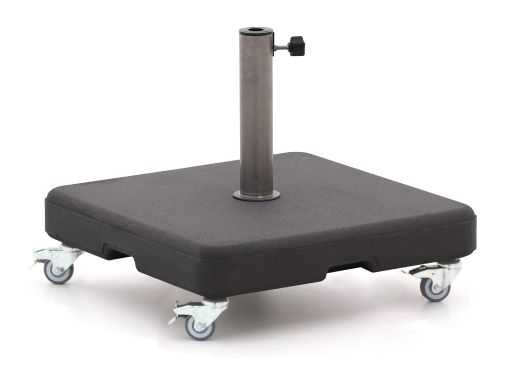 Parasolvoet 60kg (incl. wielen)