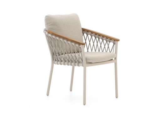 Bellagio Birgi Novo/Santa Severina ø130cm dining tuinset 5-delig stapelbaar