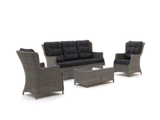 Intenso Milano stoel-bank loungeset 5-zits 4-delig