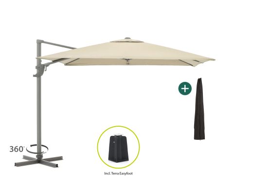 Shadowline Francisco zweefparasol 300x300cm
