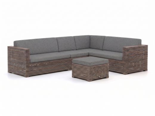 ROUGH-C hoek loungeset 5-delig 6-zits