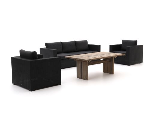 Forza Giotto/ROUGH-L 160cm dining loungeset 4 delig