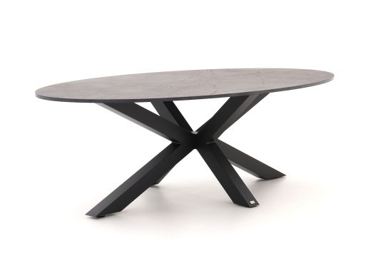 Bellagio Induno Ellips dining tuintafel 200x110cm