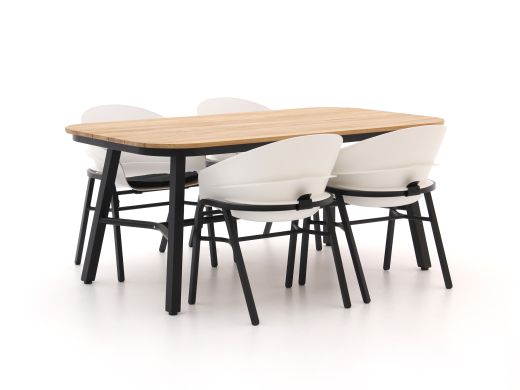 Hartman Tubb dining tuinset 185cm 5-delig verstelbaar