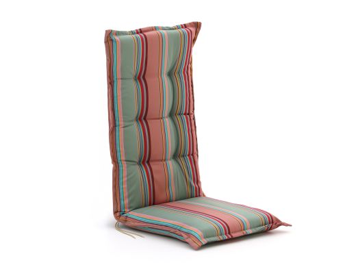 Tuinkussen hoge rug 123x50cm