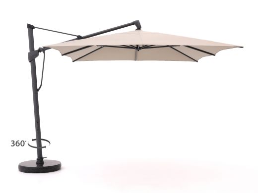Glatz Sombrano S+ Easy zweefparasol 400x300cm