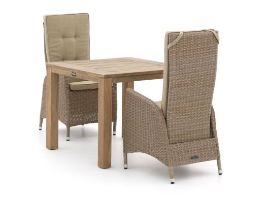Intenso Fabrizi/ROUGH-S 90cm dining tuinset 3-delig verstelbaar