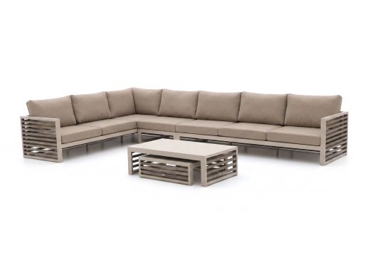 Bellagio Cadora hoek loungeset 5-delig links 7-zits