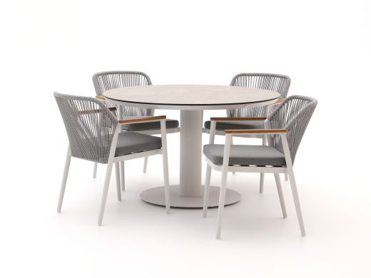 Bellagio Florentina/La Fonte ø 120cm dining tuinset 5-delig