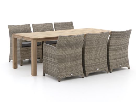 Forza Barolo/ROUGH-S 220cm dining tuinset 7-delig